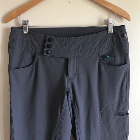 Rare Lululemon Carry All Pant Bootcut Softshell Hiking Trail Grey Size 10 - Picture 3 of 11